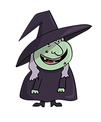 fun cartoon witch